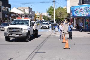 Servicios Públicos realizó trabajos de destape de cloaca en Río Gallegos