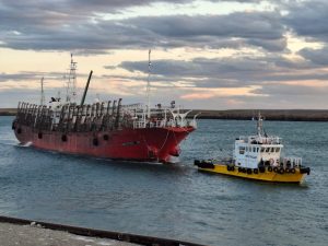 Inició la temporada de calamar en Puerto Deseado