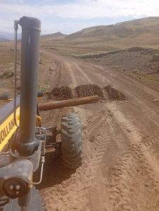 Tareas de mantenimiento en la Ruta Provincial N°41 — tramo Los Antiguos / Lago Posadas