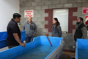 La Secretaría de Pesca recorrió la Estación Municipal de Piscicultura “Isla Pavón”