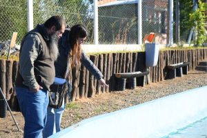 La Secretaría de Pesca recorrió la Estación Municipal de Piscicultura “Isla Pavón”