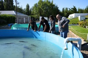 La Secretaría de Pesca recorrió la Estación Municipal de Piscicultura “Isla Pavón”