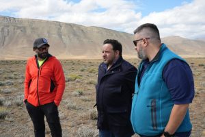 Segura recorrió el Aeroclub de El Chaltén y destacó su rol operativo