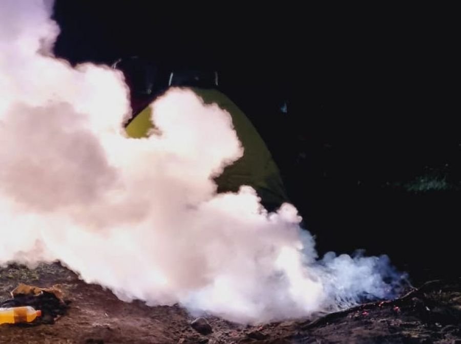 Se detectaron nueve fogatas en zonas no habilitadas de Valle Primavera