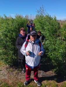 El Consejo Agrario recibió a integrantes del dispositivo “Ocupándonos” en el vivero Cecilio Freile