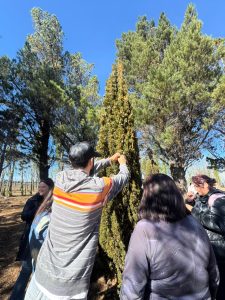 El Consejo Agrario recibió a integrantes del dispositivo “Ocupándonos” en el vivero Cecilio Freile