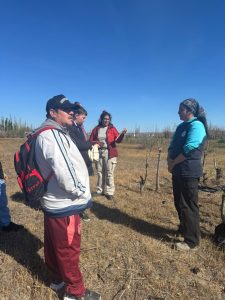 El Consejo Agrario recibió a integrantes del dispositivo “Ocupándonos” en el vivero Cecilio Freile
