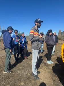 El Consejo Agrario recibió a integrantes del dispositivo “Ocupándonos” en el vivero Cecilio Freile