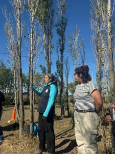 El Consejo Agrario recibió a integrantes del dispositivo “Ocupándonos” en el vivero Cecilio Freile