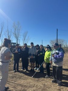 El Consejo Agrario recibió a integrantes del dispositivo “Ocupándonos” en el vivero Cecilio Freile