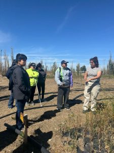 El Consejo Agrario recibió a integrantes del dispositivo “Ocupándonos” en el vivero Cecilio Freile