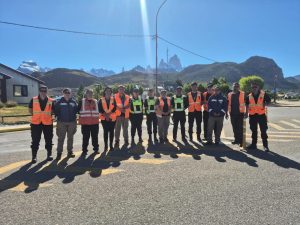 Se realizó el cierre de una capacitación sobre seguridad vial, control  y fiscalización en El Chaltén