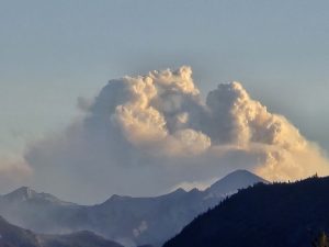 Santa Cruz refuerza el combate de los incendios forestales en Chubut