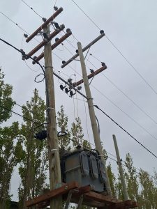 Servicios Públicos avanza en la mejora del sistema eléctrico en Caleta Olivia y Río Gallegos