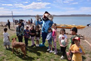 Costanera de Río Gallegos: Celebraron el Día de Educación Ambiental con juegos, deporte y concientización
