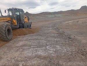 Vialidad Provincial continúa con trabajos de repaso en la Ruta Provincial N° 41