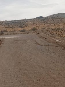 Vialidad Provincial continúa con trabajos de repaso en la Ruta Provincial N° 41