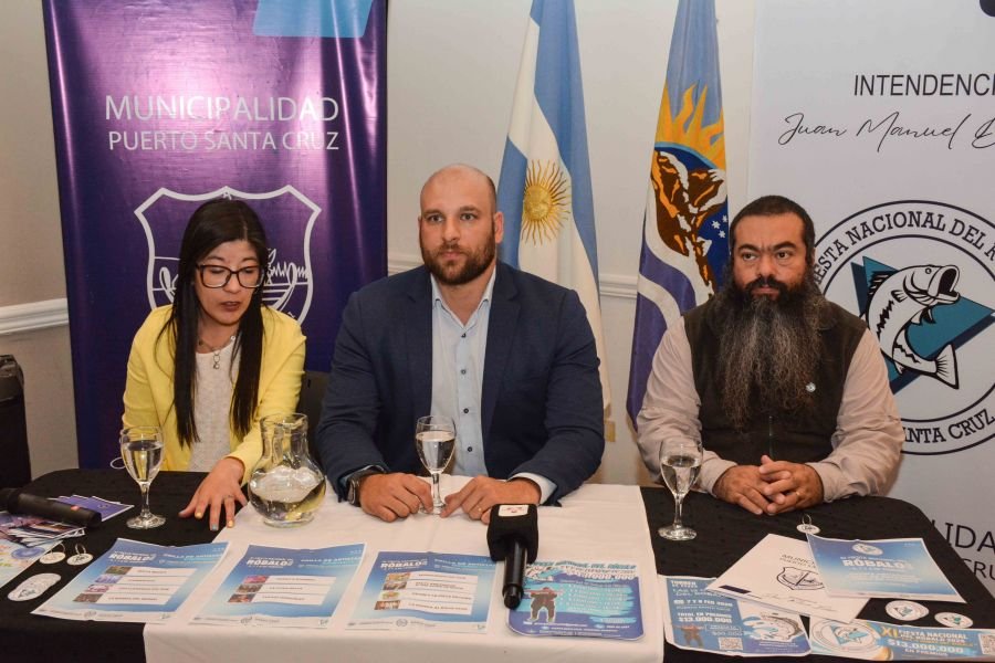 Puerto Santa Cruz presentó la XI Fiesta Nacional del Róbalo