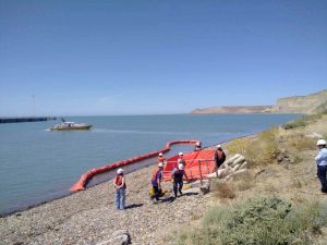 El puerto de Punta Quilla renovó su Plan de Emergencia Ambiental
