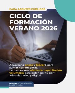 Cerca de 2.000 estatales se capacitan en el ciclo de verano de Función Pública