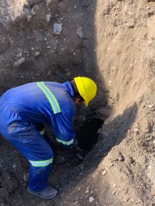 Avanza la construcción de la nueva Planta Cloacal de El Chaltén