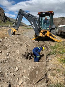 Avanza la construcción de la nueva Planta Cloacal de El Chaltén