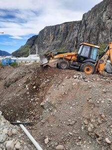Avanza la construcción de la nueva Planta Cloacal de El Chaltén