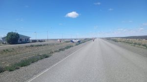 Vialidad Provincial realiza controles de cargas y dimensiones en Ruta Provincial N°5