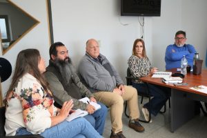 Autoridades provinciales encabezaron una mesa de diálogo con empresarios y gremios de la estiba