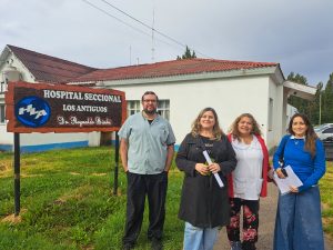 Salud completó agenda de trabajo en Los Antiguos