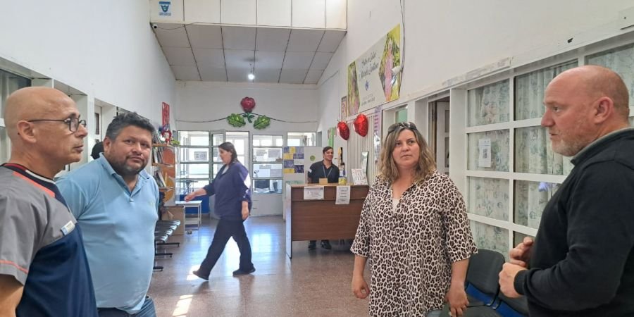 Las Heras: Realizan gestiones para optimizar sistema el Sistema de Salud Público