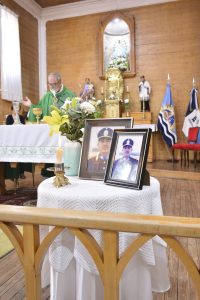 A 20 años del fallecimiento de Jorge Sayago, la Policía de Santa Cruz lo recordó con una misa