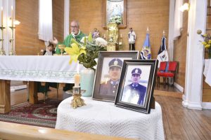 A 20 años del fallecimiento de Jorge Sayago, la Policía de Santa Cruz lo recordó con una misa