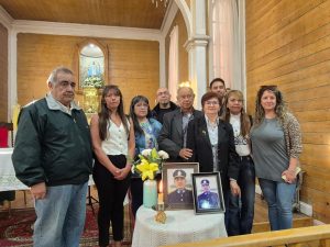 A 20 años del fallecimiento de Jorge Sayago, la Policía de Santa Cruz lo recordó con una misa