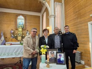 A 20 años del fallecimiento de Jorge Sayago, la Policía de Santa Cruz lo recordó con una misa