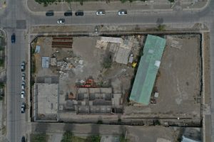 Avanza la ejecución del edificio de la escuela preuniversitaria en Las Heras