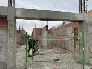 Avanza la ejecución del edificio de la escuela preuniversitaria en Las Heras