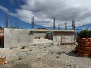 Avanza la ejecución del edificio de la escuela preuniversitaria en Las Heras