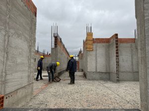Avanza la ejecución del edificio de la escuela preuniversitaria en Las Heras