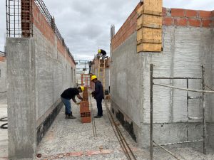 Avanza la ejecución del edificio de la escuela preuniversitaria en Las Heras