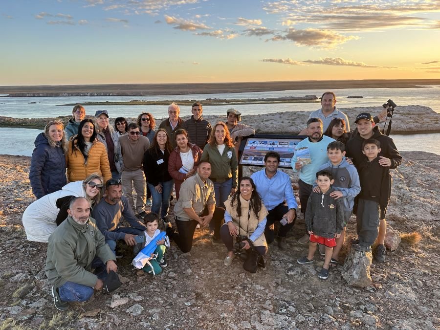 El Gobierno de Santa Cruz inauguró el Sendero Aikén en la Ría Deseado
