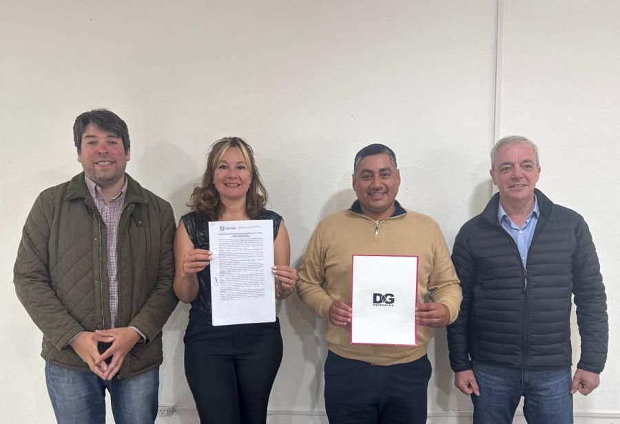 Los Antiguos y Distrigas avanzan en la construcción de una nueva sucursal céntrica