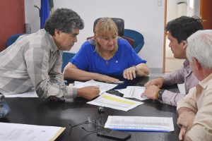El presidente del Consejo Agrario Provincial visitó la Comisión de Fomento de Jaramillo y Fitz Roy