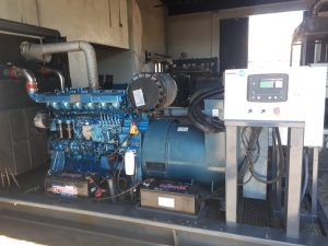 Servicios Públicos realizó la colocación y puesta en marcha de un grupo generador en Lago Posadas