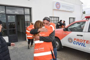 Regresaron los brigadistas que combatieron los incendios forestales en Chubut