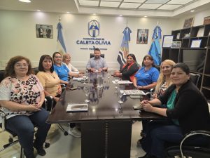 Desarrollo Social fortalece el trabajo con el Municipio de Caleta Olivia y marca agenda acciones en zona norte