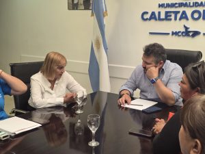 Desarrollo Social fortalece el trabajo con el Municipio de Caleta Olivia y marca agenda acciones en zona norte