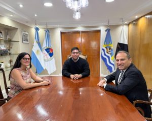 El Embajador de Portugal fue recibido por el gobernador Vidal durante su visita institucional a Santa Cruz