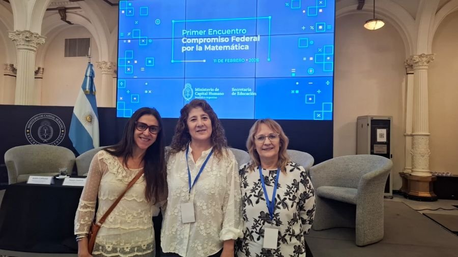 Santa Cruz participó del Primer Encuentro del Compromiso Federal por la Matemática