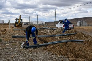 Servicios Públicos realizó mejoras cloacales en El Calafate y avanza con extensiones de red de agua en Tres Lagos y Puerto San Julián